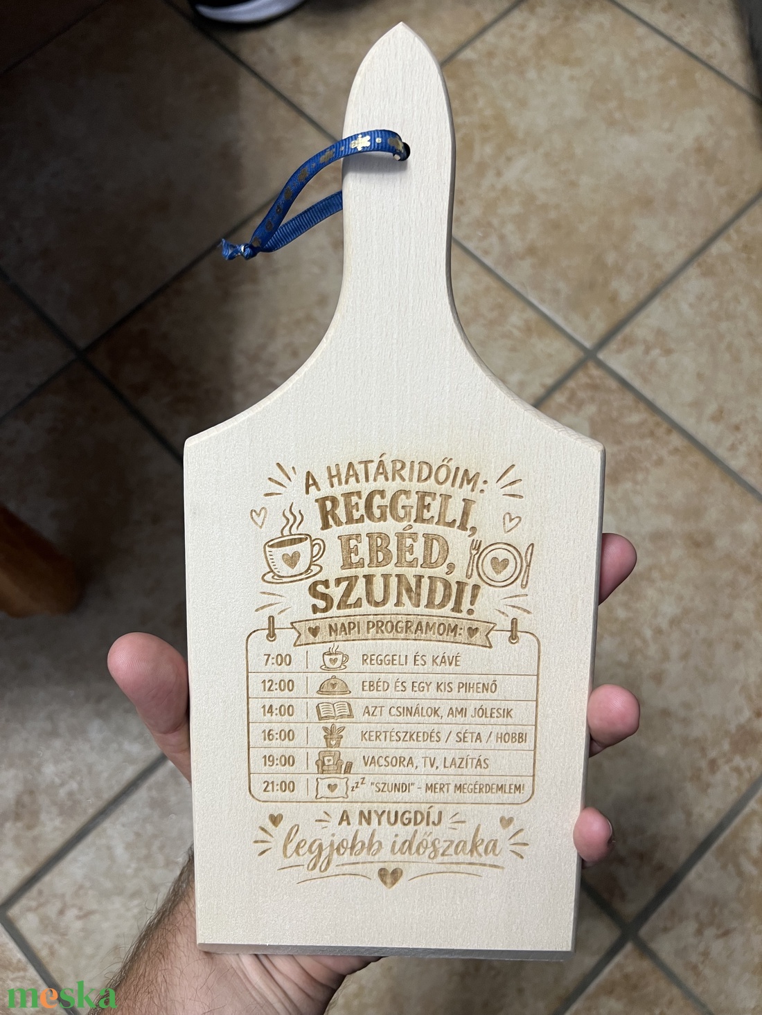 Vágódeszka nyugdíjazásra - otthon & életmód - konyhafelszerelés, tálalás - sütés, főzés - vágódeszka - Meska.hu