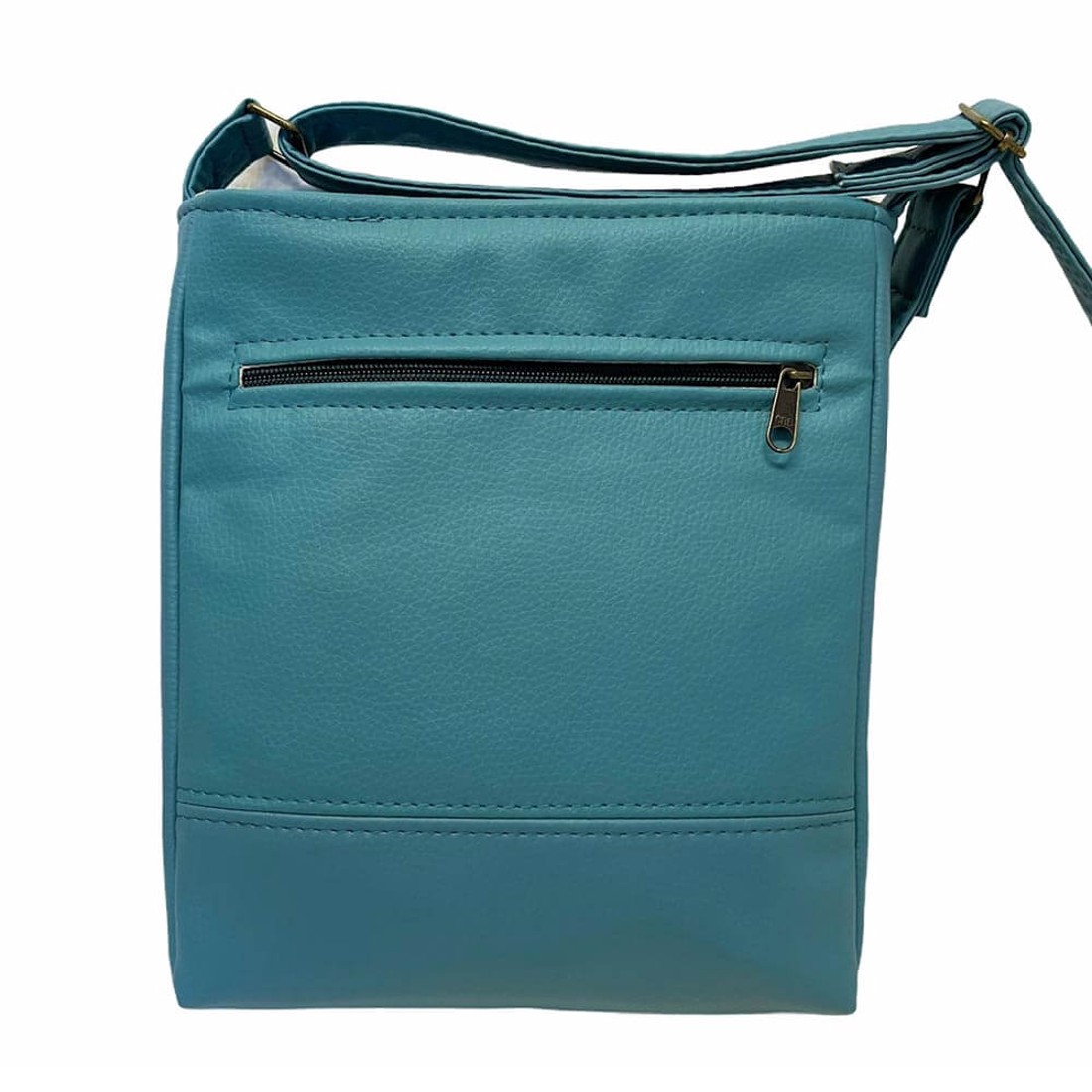 SuziartBag Türkiz házikós kisméretű táska - táska & tok - kézitáska & válltáska - válltáska - Meska.hu