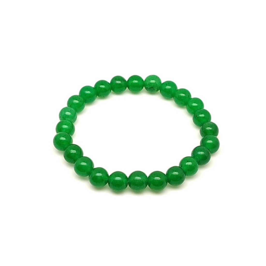 Zöld jáde gyerek ásvány karkötő 6mm - ékszer - karkötő - ásványkarkötő - Meska.hu