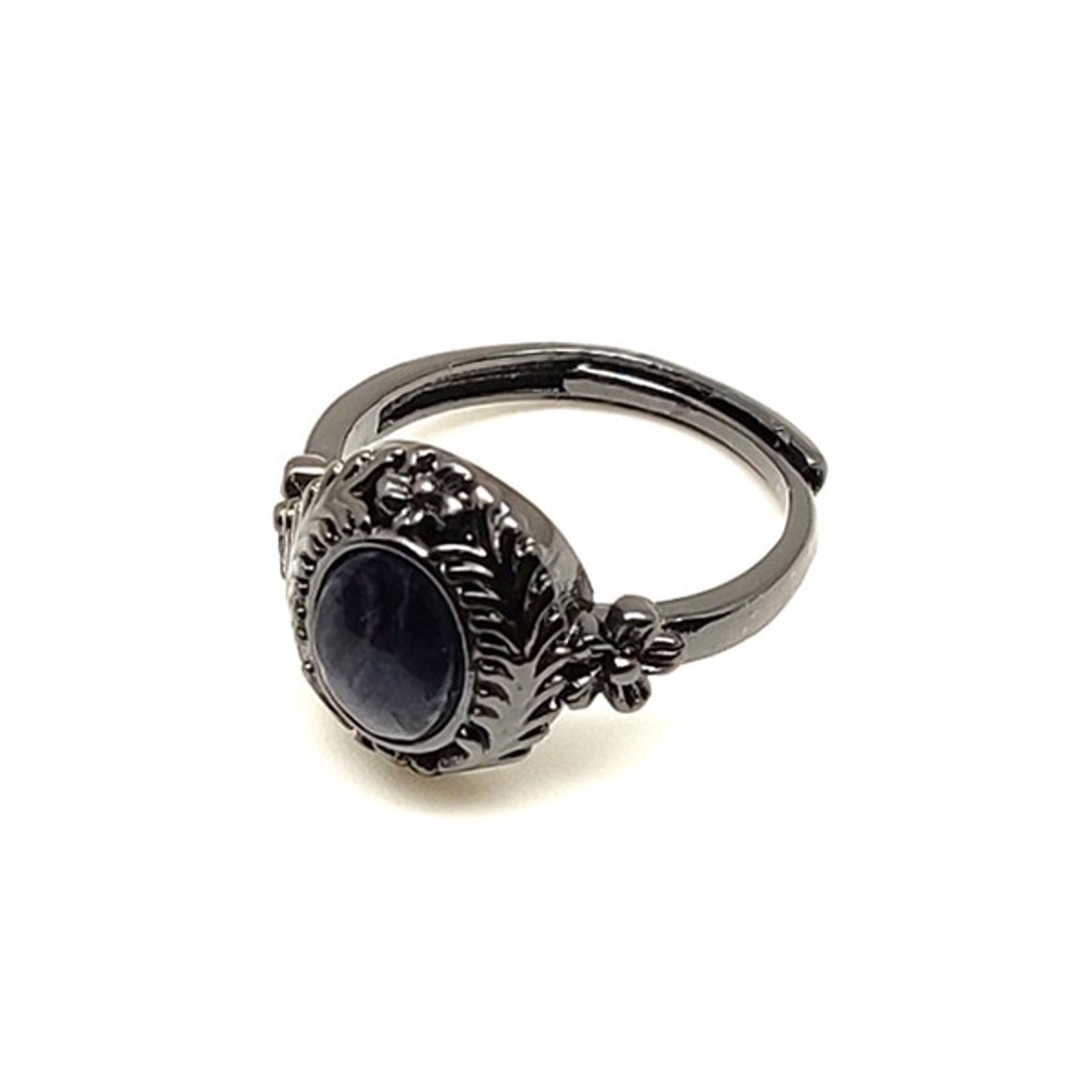 Pietersit gyűrű, barna ovál 14x10 mm, állítható � Nagy vihar - ékszer - gyűrű - gyöngyös gyűrű - Meska.hu