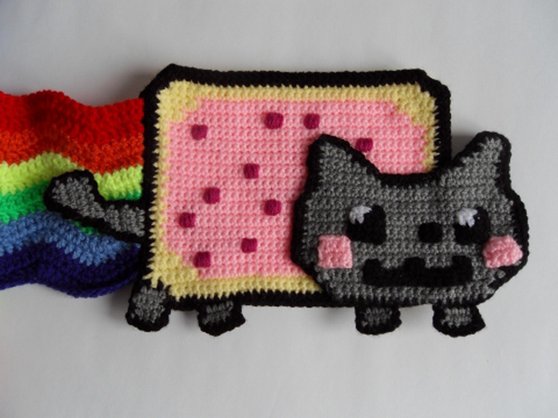 Végtelenített Nyan Cat sál -  - Meska.hu