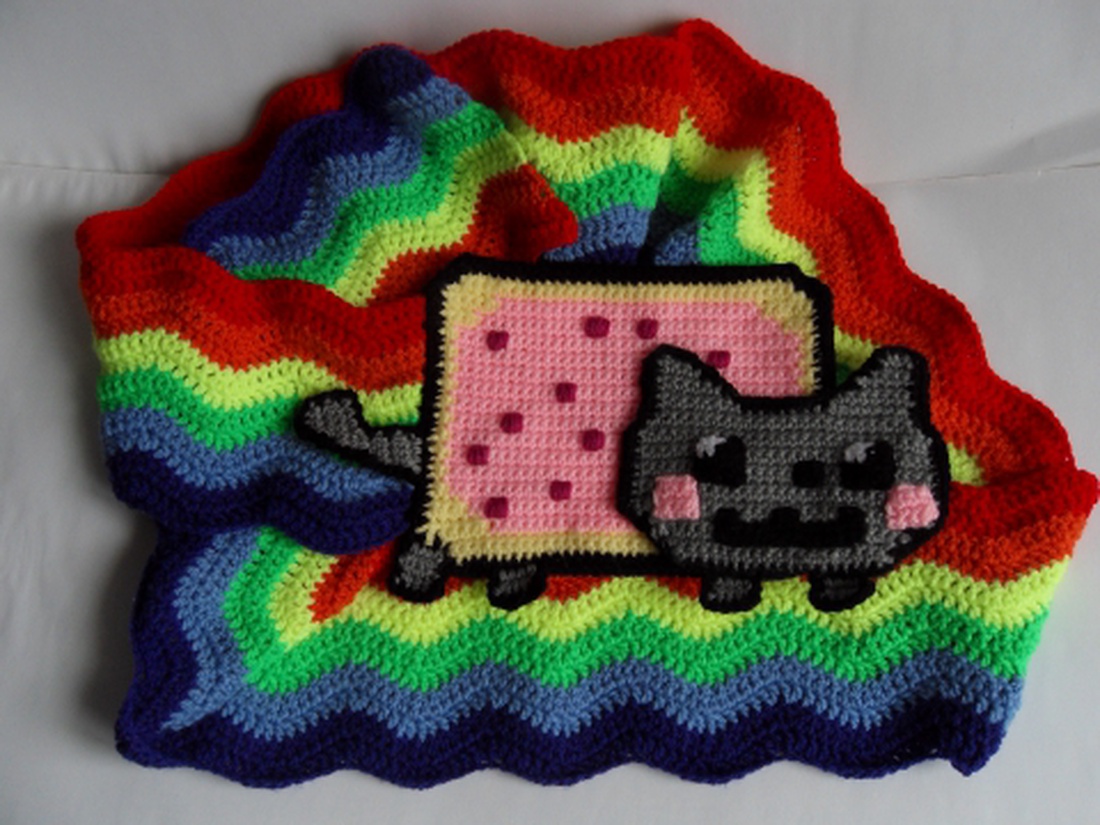 Végtelenített Nyan Cat sál -  - Meska.hu