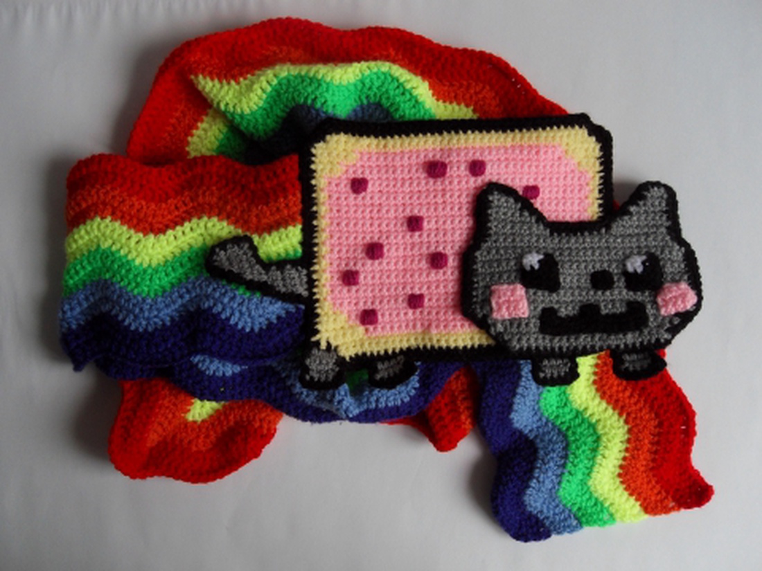 Végtelenített Nyan Cat sál -  - Meska.hu