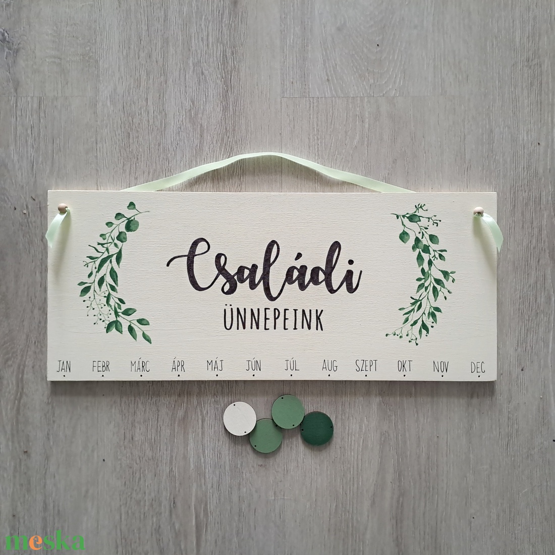 Családi öröknaptár - otthon & életmód - dekoráció - fali és függő dekoráció - falinaptár & öröknaptár - Meska.hu Családi öröknaptár - otthon & életmód - dekoráció - fali és függő dekoráció - falinaptár & öröknaptár - Meska.hu