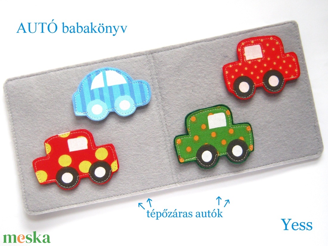 AUTÓ baba könyv / babakönyv, készségfejlesztő játszókönyv, babajáték, textilkönyv, csendeskönyv, matató könyv - játék & sport - textilkönyv & babakönyv - Meska.hu AUTÓ baba könyv / babakönyv, készségfejlesztő játszókönyv, babajáték, textilkönyv, csendeskönyv, matató könyv - játék & sport - textilkönyv & babakönyv - Meska.hu