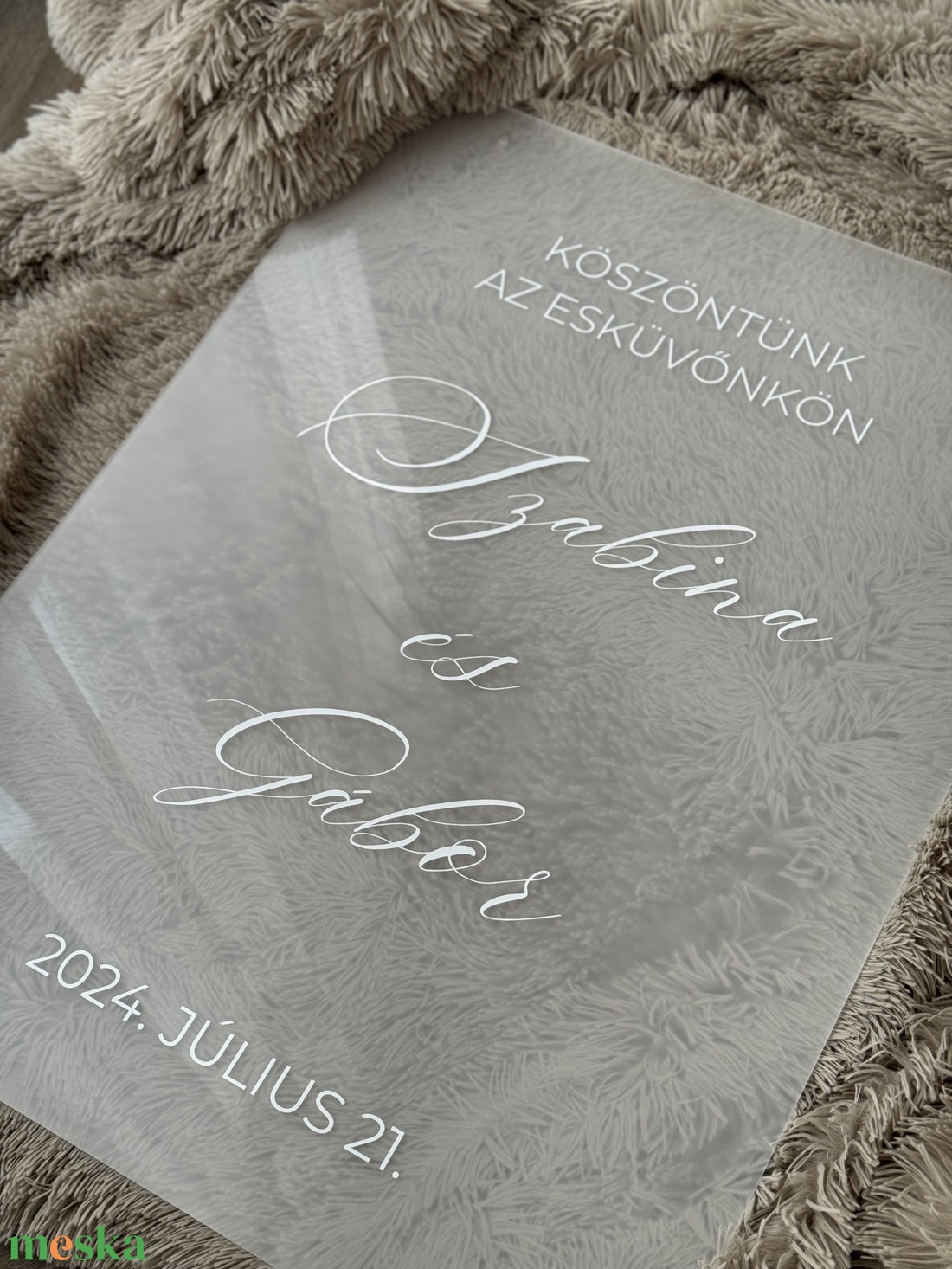 Plexi üdvözlőtábla - esküvő - dekoráció - tábla & jelzés - Meska.hu Plexi üdvözlőtábla - esküvő - dekoráció - tábla & jelzés - Meska.hu