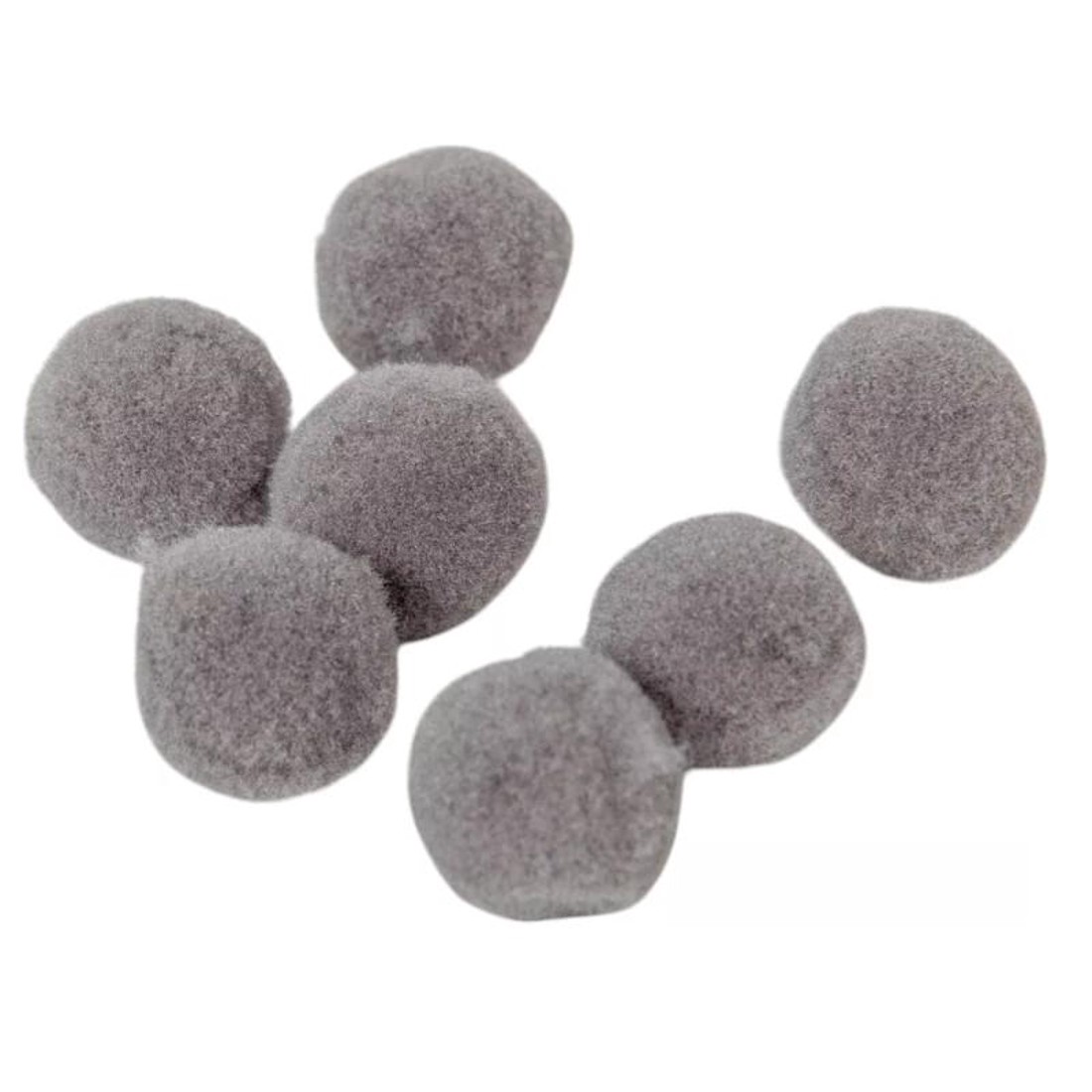 2 cm-es kashmir golyó 10 db-os kiszerelés - szürke - kellékek & szerszámok - dekorációs kellékek - egyéb kellékek - Meska.hu