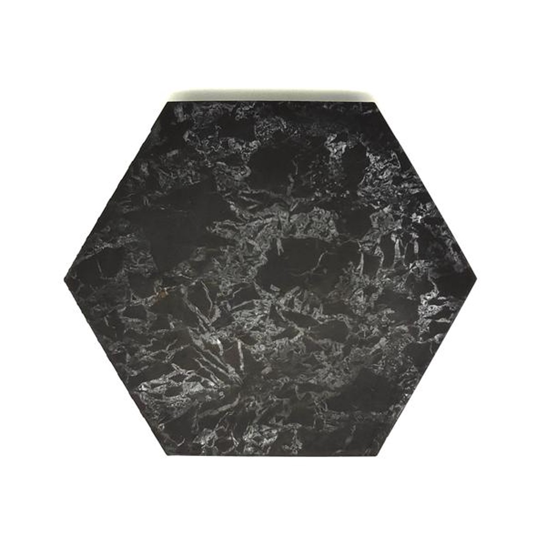 Shungit hexagonál lap 20x20cm - kellékek & szerszámok - ásvány alapanyag - szelenit korong - Meska.hu Shungit hexagonál lap 20x20cm - kellékek & szerszámok - ásvány alapanyag - szelenit korong - Meska.hu