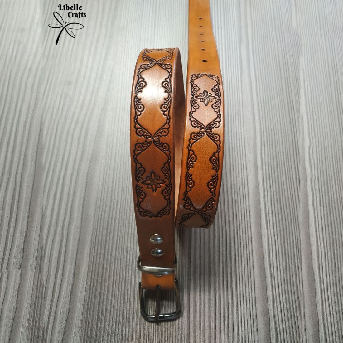 Mintás női öv - Azálea - ruha & divat - öv & övcsat - öv - Meska.hu