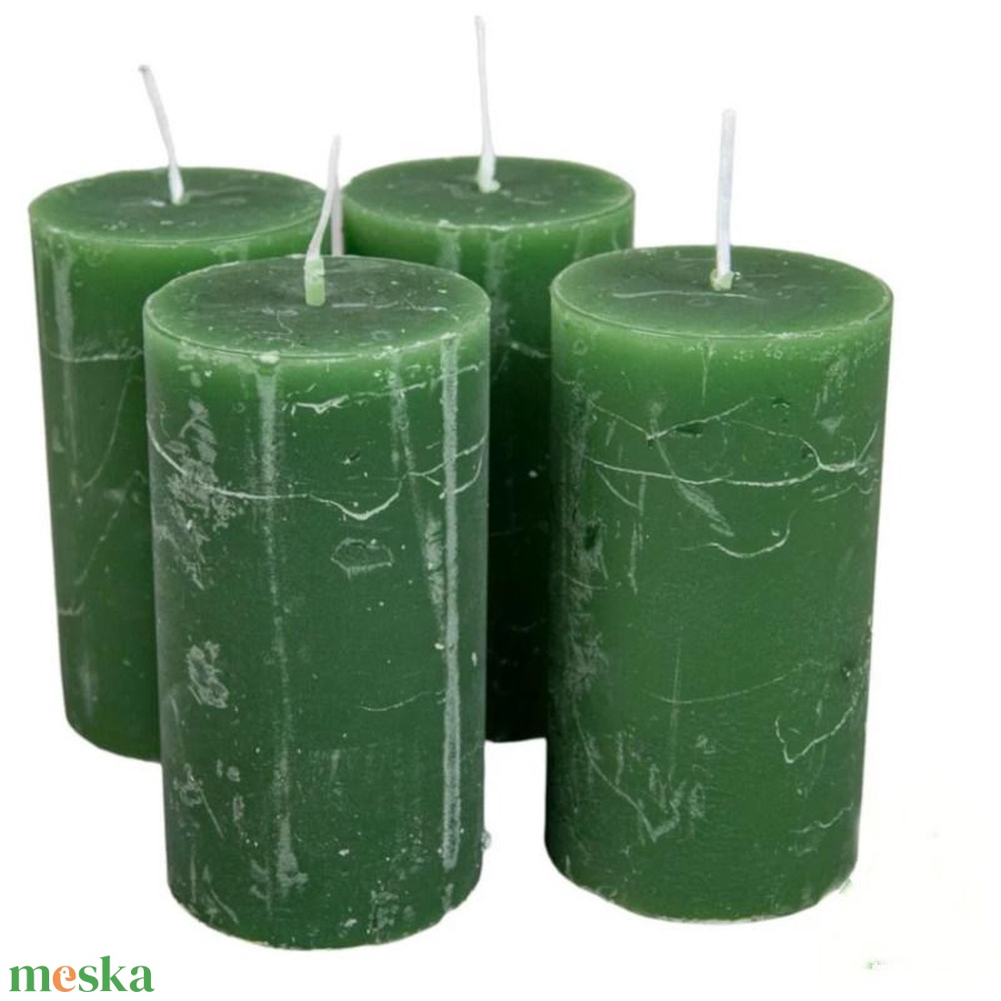 Rusztikus gyertya 50 x 90 mm - moha zöld szett - kellékek & szerszámok - dekorációs kellékek - dekorációs gyertya - Meska.hu Rusztikus gyertya 50 x 90 mm - moha zöld szett - kellékek & szerszámok - dekorációs kellékek - dekorációs gyertya - Meska.hu