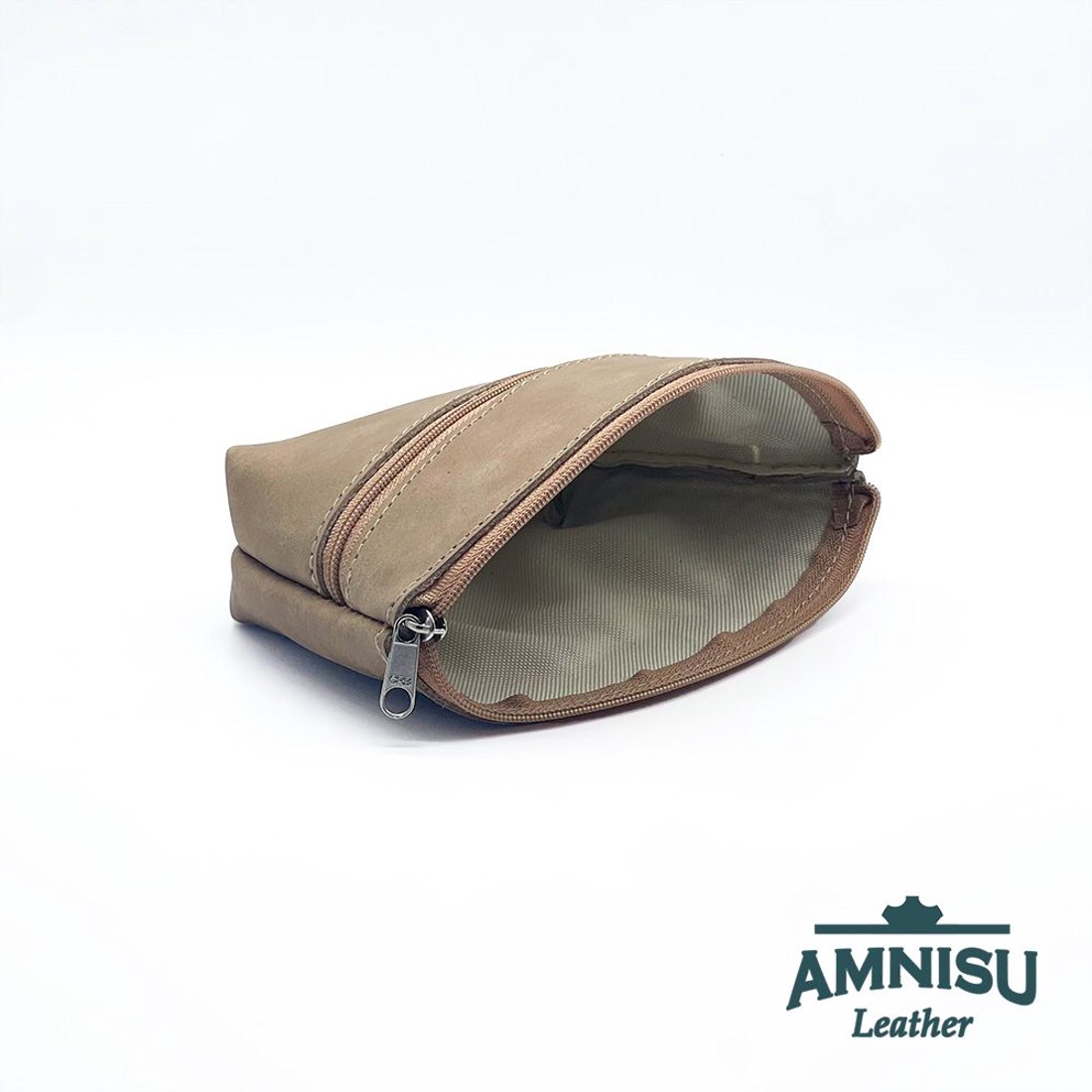 Bézs kettő cipzáras neszeszer I9003 - táska & tok - neszesszer - Meska.hu