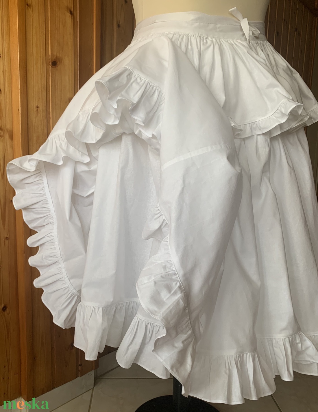 Néptáncos fodros alsószoknya  - ruha & divat - női ruha - szoknya - Meska.hu Néptáncos fodros alsószoknya  - ruha & divat - női ruha - szoknya - Meska.hu