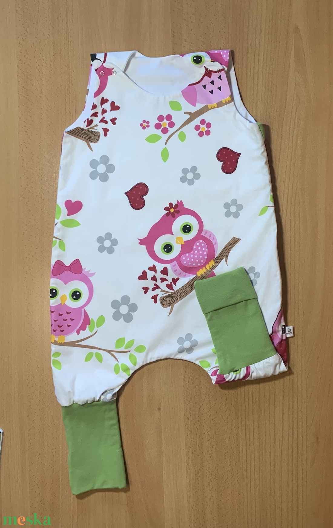 Tipegőhálózsák bagoly  86-92 - ruha & divat - babaruha & gyerekruha - tipegőhálózsák - Meska.hu Tipegőhálózsák bagoly  86-92 - ruha & divat - babaruha & gyerekruha - tipegőhálózsák - Meska.hu