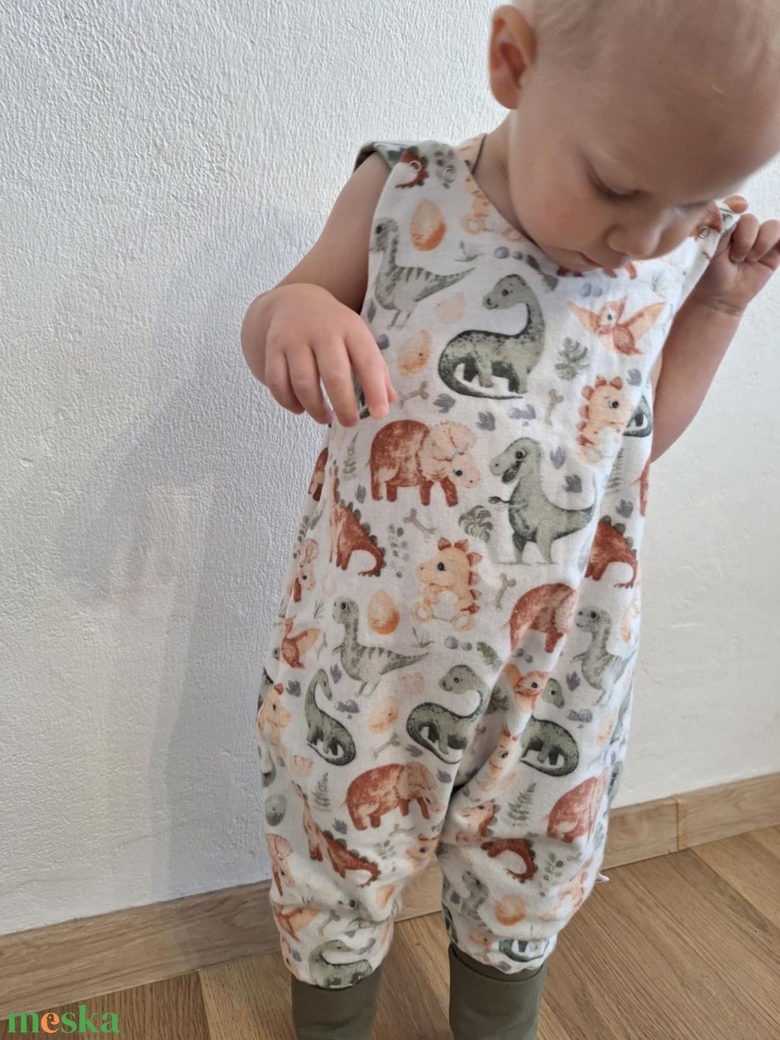 Dínó - baba - mama - babaruházat - tipegőhálózsák - Meska.hu