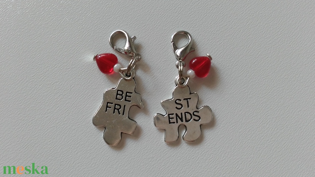 Best Friends táskadísz szett - táska & tok - kulcstartó & táskadísz - táskadísz - Meska.hu Best Friends táskadísz szett - táska & tok - kulcstartó & táskadísz - táskadísz - Meska.hu