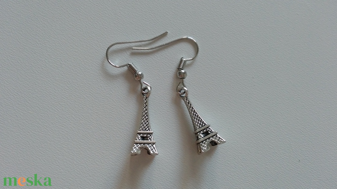 Fülbevaló - Eiffel-torony - ékszer - fülbevaló - lógó fülbevaló - Meska.hu Fülbevaló - Eiffel-torony - ékszer - fülbevaló - lógó fülbevaló - Meska.hu