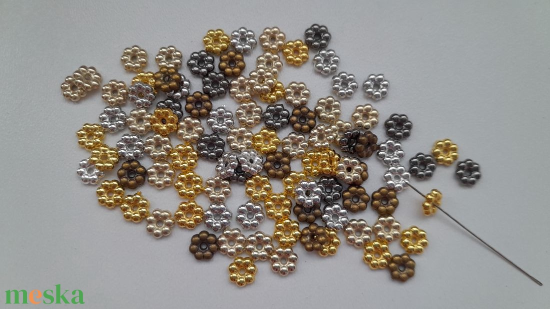 Akril köztes - 6x2mm - vegyes szín - 45 db / csomag - kellékek & szerszámok - gyöngyfűzés kellékek - műanyag gyöngy - Meska.hu Akril köztes - 6x2mm - vegyes szín - 45 db / csomag - kellékek & szerszámok - gyöngyfűzés kellékek - műanyag gyöngy - Meska.hu