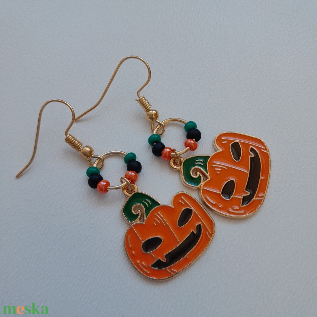 Halloween fülbevaló - tök - ékszer - fülbevaló - lógó fülbevaló - Meska.hu Halloween fülbevaló - tök - ékszer - fülbevaló - lógó fülbevaló - Meska.hu