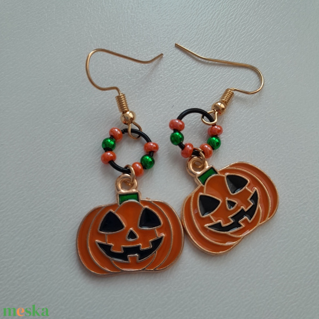 Halloween fülbevaló - tök - ékszer - fülbevaló - lógó fülbevaló - Meska.hu Halloween fülbevaló - tök - ékszer - fülbevaló - lógó fülbevaló - Meska.hu
