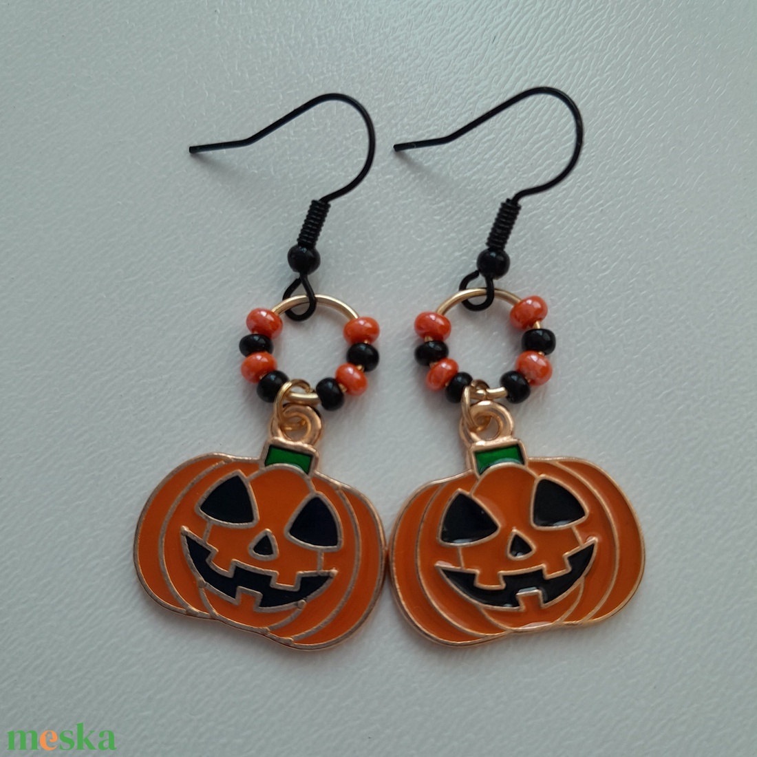 Halloween fülbevaló - tök - ékszer - fülbevaló - lógó fülbevaló - Meska.hu Halloween fülbevaló - tök - ékszer - fülbevaló - lógó fülbevaló - Meska.hu