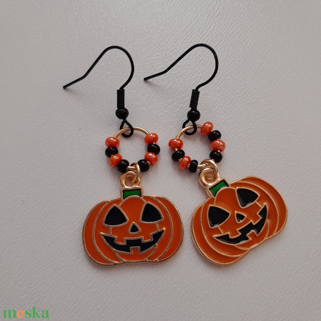 Halloween fülbevaló - tök - ékszer - fülbevaló - lógó fülbevaló - Meska.hu Halloween fülbevaló - tök - ékszer - fülbevaló - lógó fülbevaló - Meska.hu