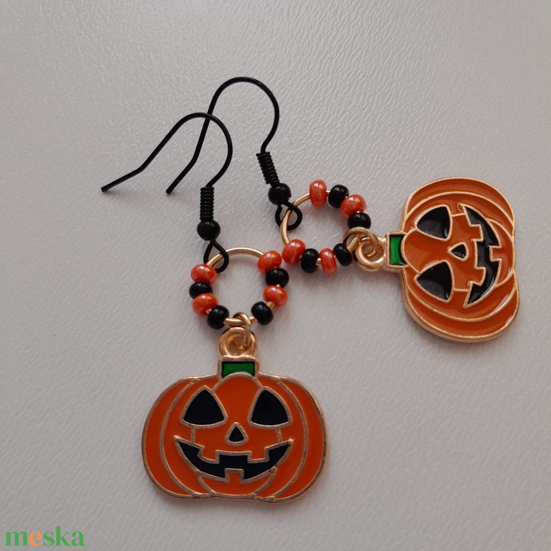 Halloween fülbevaló - tök - ékszer - fülbevaló - lógó fülbevaló - Meska.hu Halloween fülbevaló - tök - ékszer - fülbevaló - lógó fülbevaló - Meska.hu