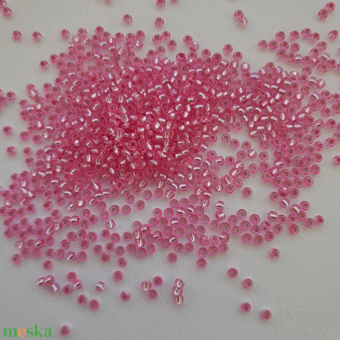 Toho Round kásagyöngy - 11/0 méret - 10 gramm / csomag - Silver-Lined Pink - kellékek & szerszámok - gyöngyfűzés kellékek - kásagyöngy - Meska.hu Toho Round kásagyöngy - 11/0 méret - 10 gramm / csomag - Silver-Lined Pink - kellékek & szerszámok - gyöngyfűzés kellékek - kásagyöngy - Meska.hu