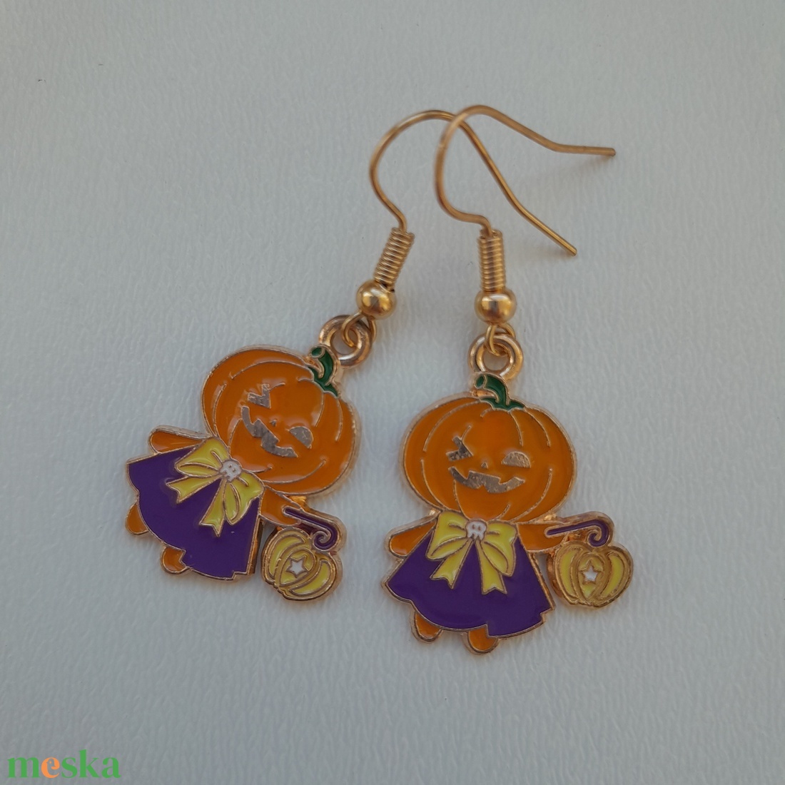 Halloween-fülbevaló - tök - ékszer - fülbevaló - lógó fülbevaló - Meska.hu Halloween-fülbevaló - tök - ékszer - fülbevaló - lógó fülbevaló - Meska.hu