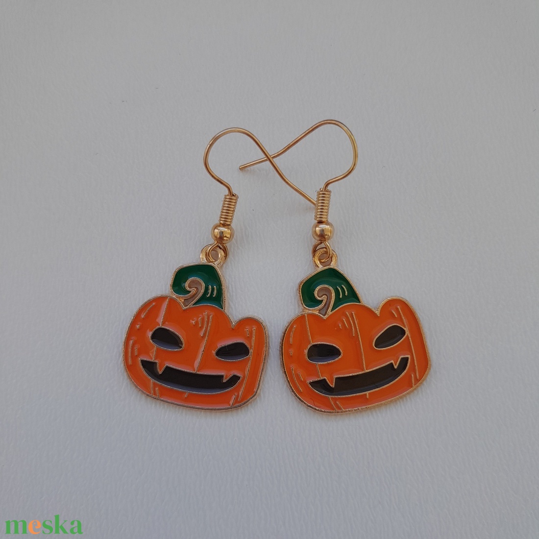 Halloween-fülbevaló - sütőtök - ékszer - fülbevaló - lógó fülbevaló - Meska.hu Halloween-fülbevaló - sütőtök - ékszer - fülbevaló - lógó fülbevaló - Meska.hu
