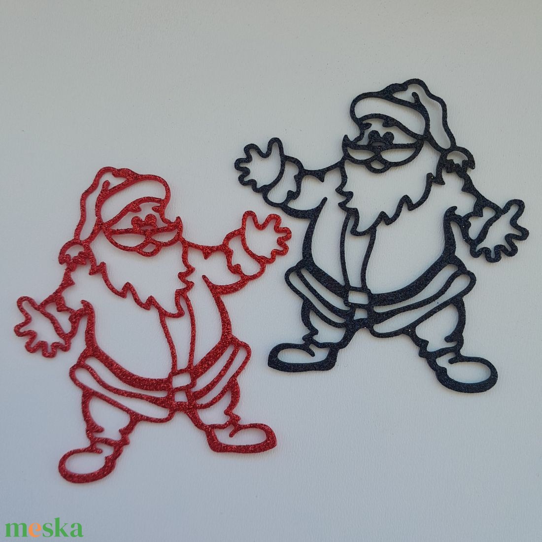 Glitteres dekorgumi dísz (2 db / csomag) - választható szín - - Meska.hu Glitteres dekorgumi dísz (2 db / csomag) - választható szín - - Meska.hu