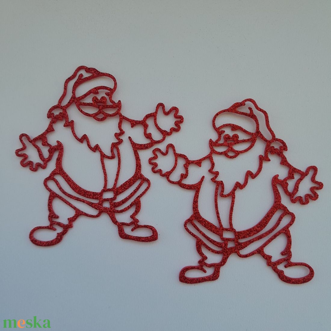 Glitteres dekorgumi dísz (2 db / csomag) - választható szín - - Meska.hu Glitteres dekorgumi dísz (2 db / csomag) - választható szín - - Meska.hu