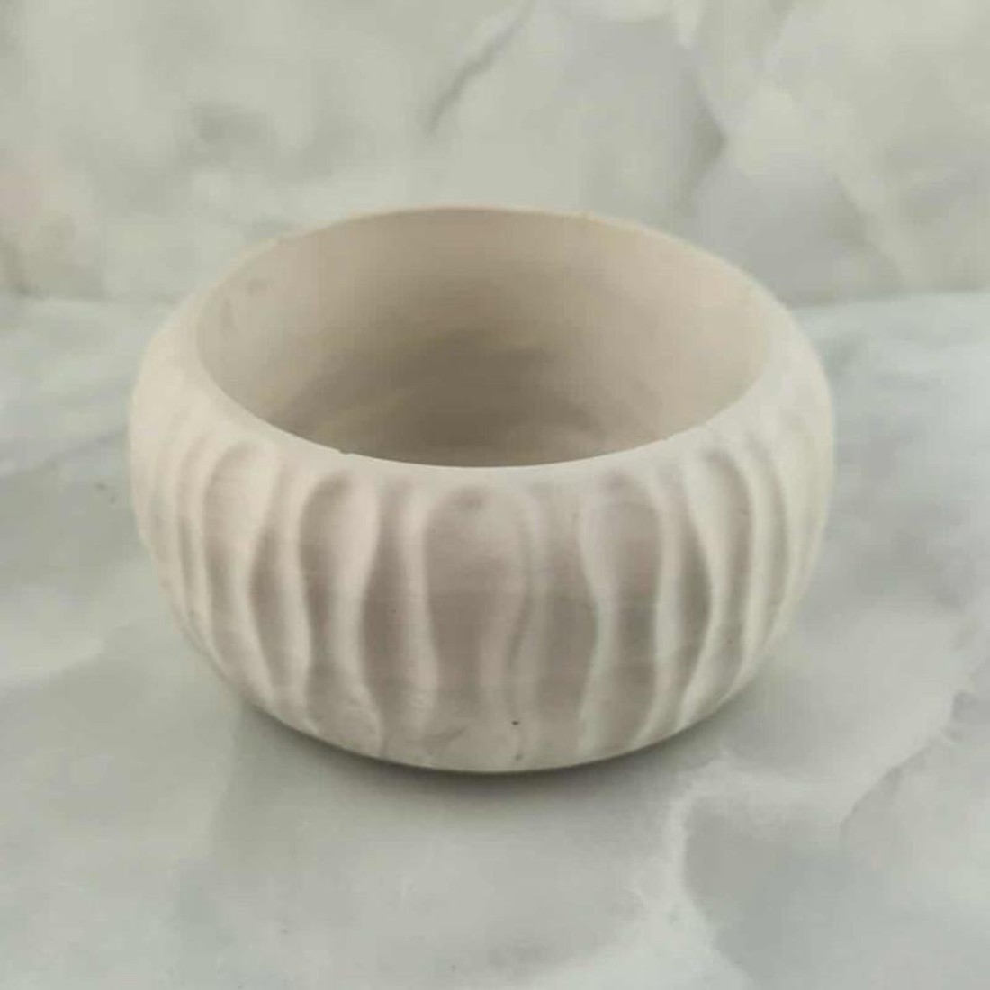 Hullámos erezetű kaspó - otthon & életmód - virágdekoráció - virágtartó - kaspó - Meska.hu