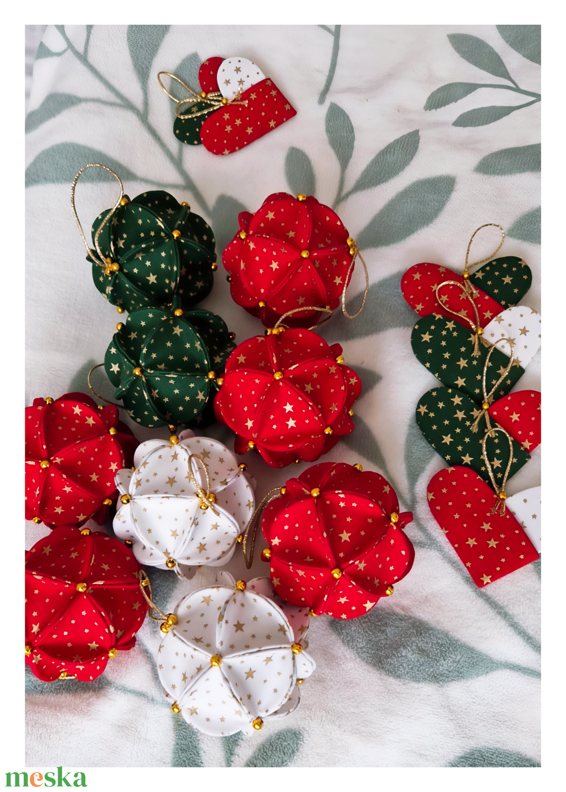 Karácsonyfadísz  - karácsony - karácsonyi lakásdekoráció - karácsonyfadíszek - Meska.hu