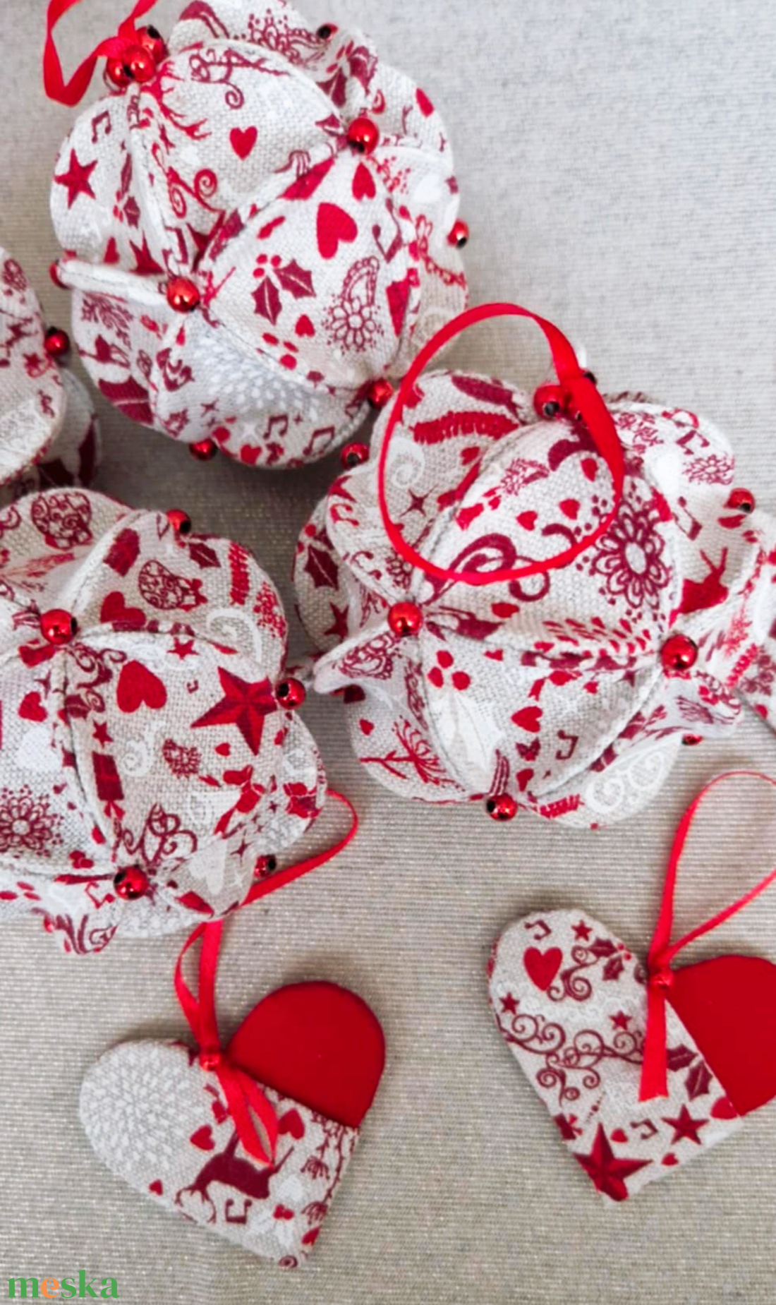 Karácsonyfadísz  - karácsony - karácsonyi lakásdekoráció - karácsonyfadíszek - Meska.hu