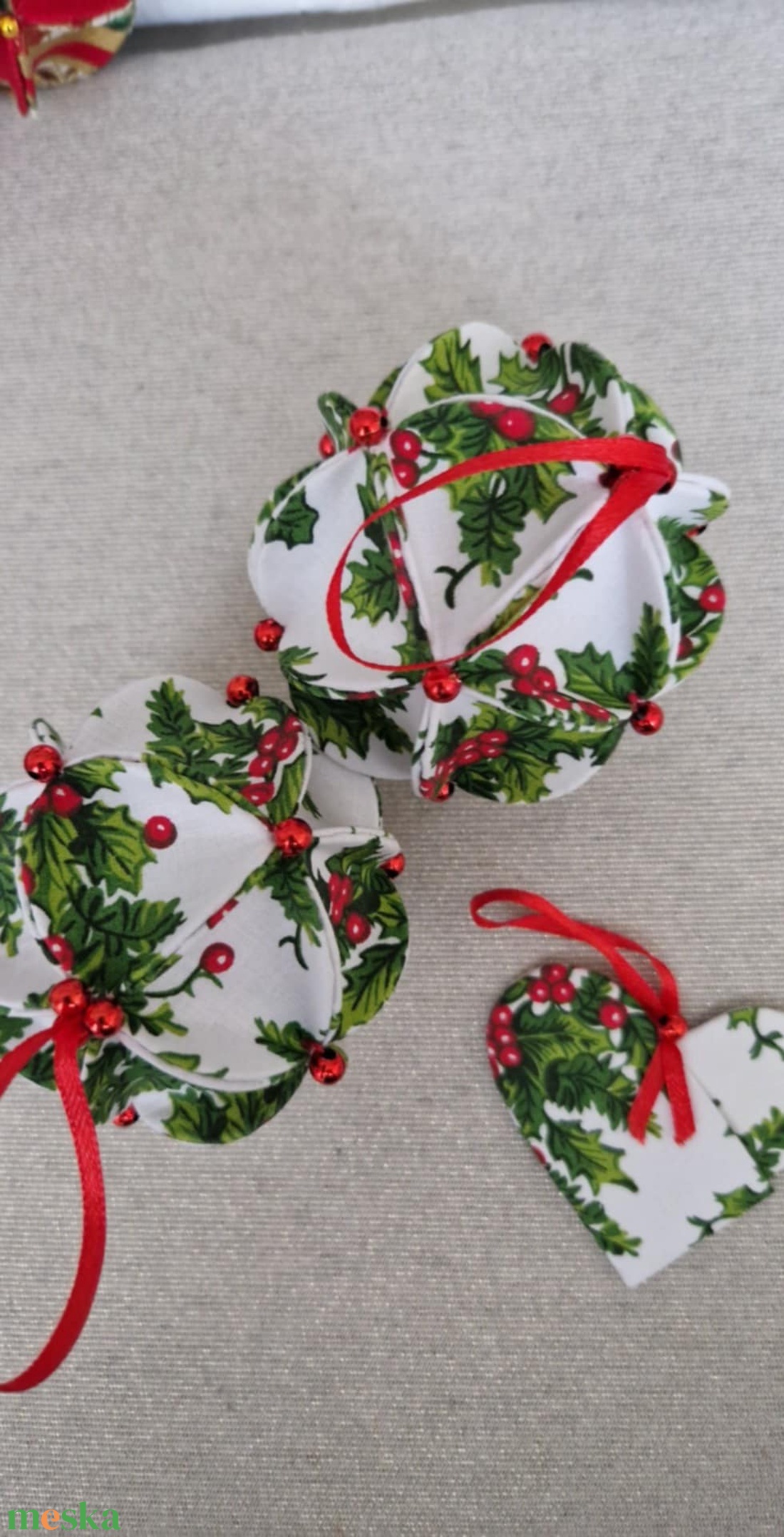 Karácsonyfadísz  - karácsony - karácsonyi lakásdekoráció - karácsonyfadíszek - Meska.hu