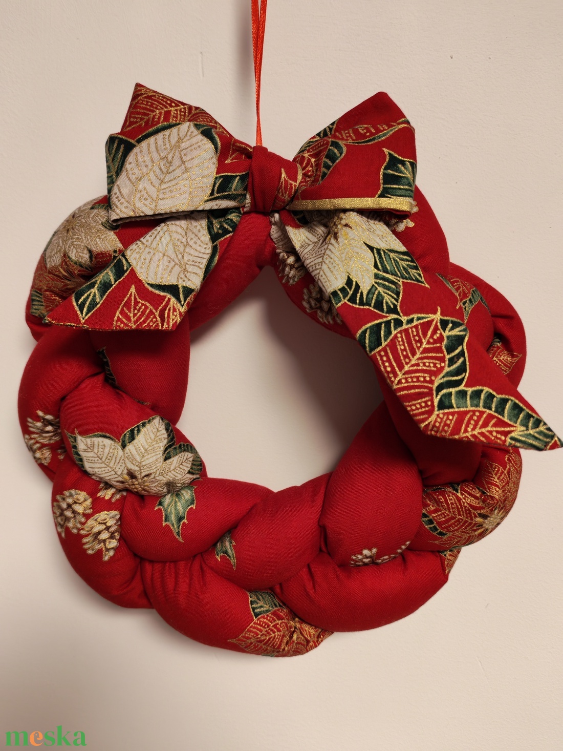 Textil kopogtató  - otthon & életmód - dekoráció - ajtó- és ablak dekoráció - ajtódísz & kopogtató - Meska.hu