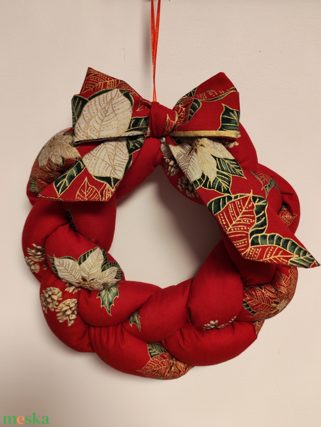 Textil kopogtató  - otthon & életmód - dekoráció - ajtó- és ablak dekoráció - ajtódísz & kopogtató - Meska.hu