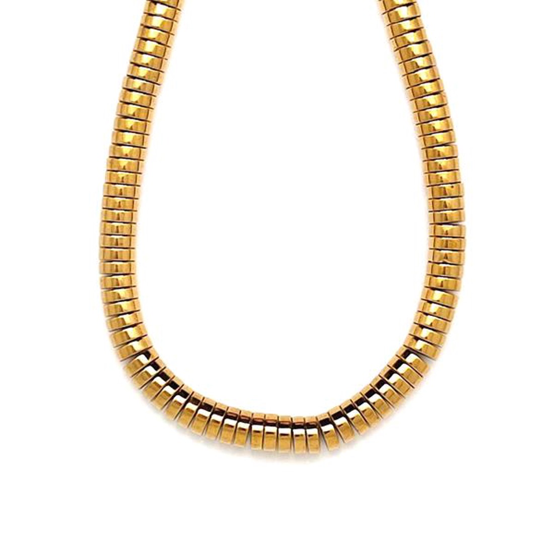 Hematit szin arany korong 6x2mm - kellékek & szerszámok - ásvány alapanyag - ásványfüzér - Meska.hu