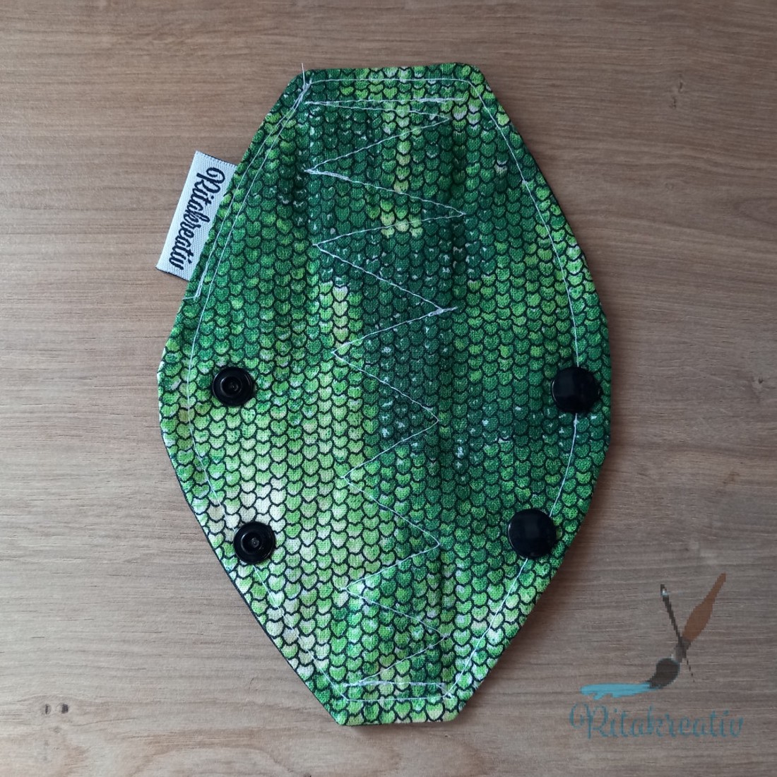 Kígyóbőr tanga mosható betét 18cm - eü - szépségápolás - intim higiénia - intimbetét - Meska.hu