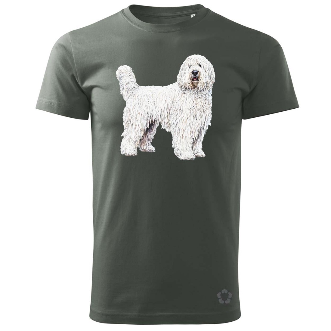 Komondor v2 férfi póló - ruha & divat - férfi ruha - póló - Meska.hu