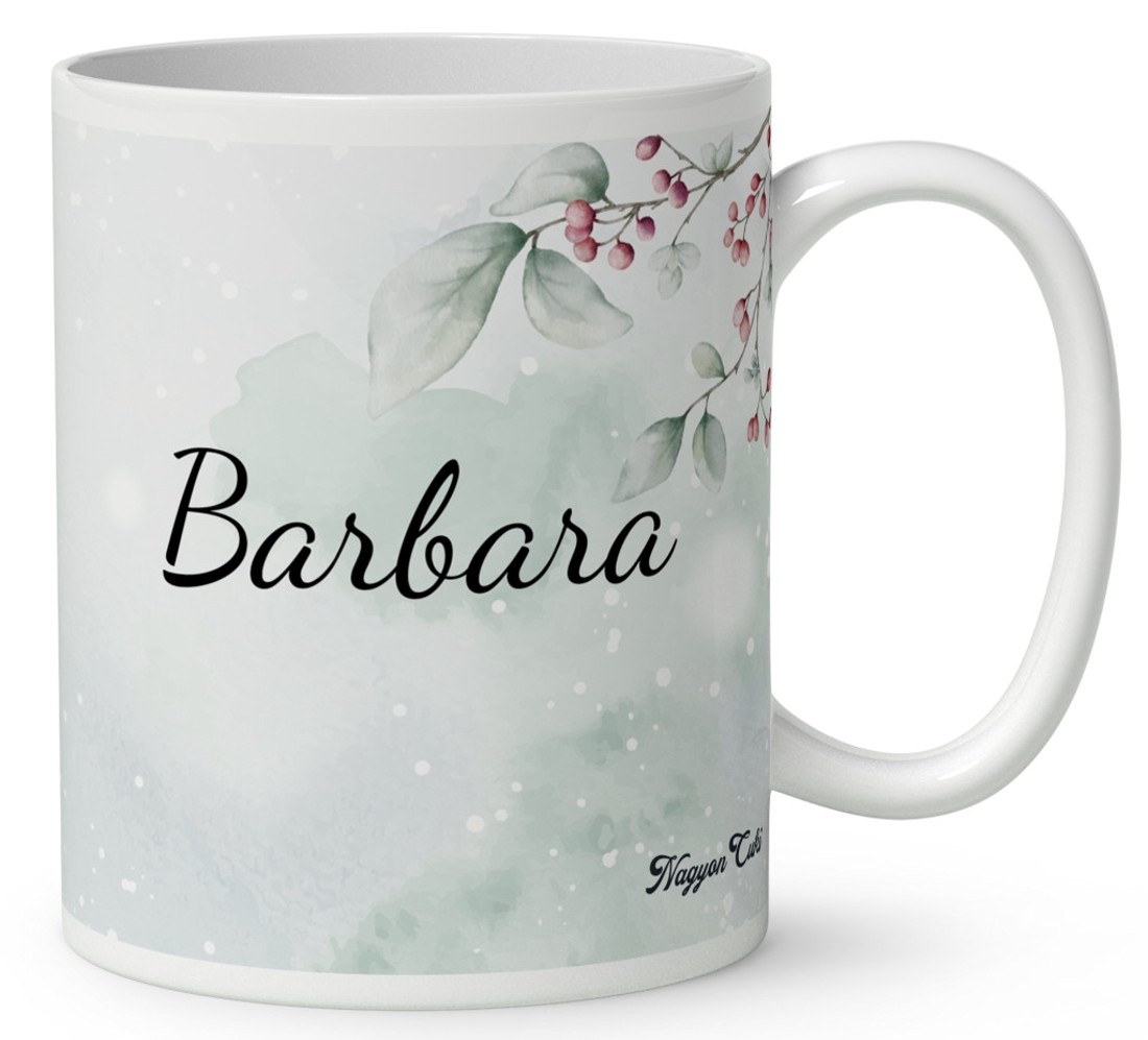 Névvel kérhető - Cuki téli baglyocskák mintás bögre - otthon & életmód - konyhafelszerelés, tálalás - tálalás - bögre & csésze - Meska.hu