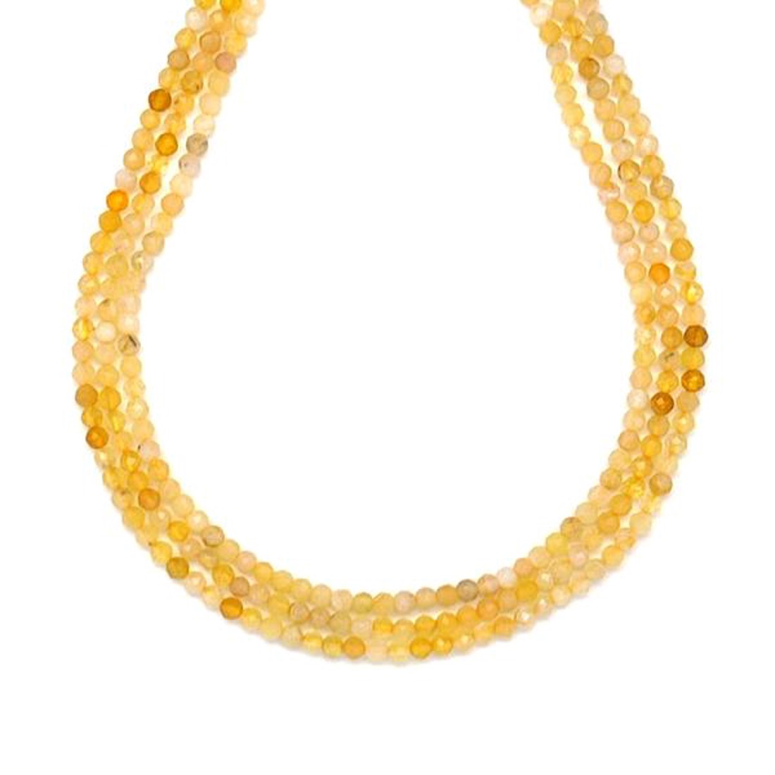 Opál sárga fazettált világos golyó 2-3mm� ékszerkészítő alapanyag (füzér) - kellékek & szerszámok - ásvány alapanyag - ásványfüzér - Meska.hu