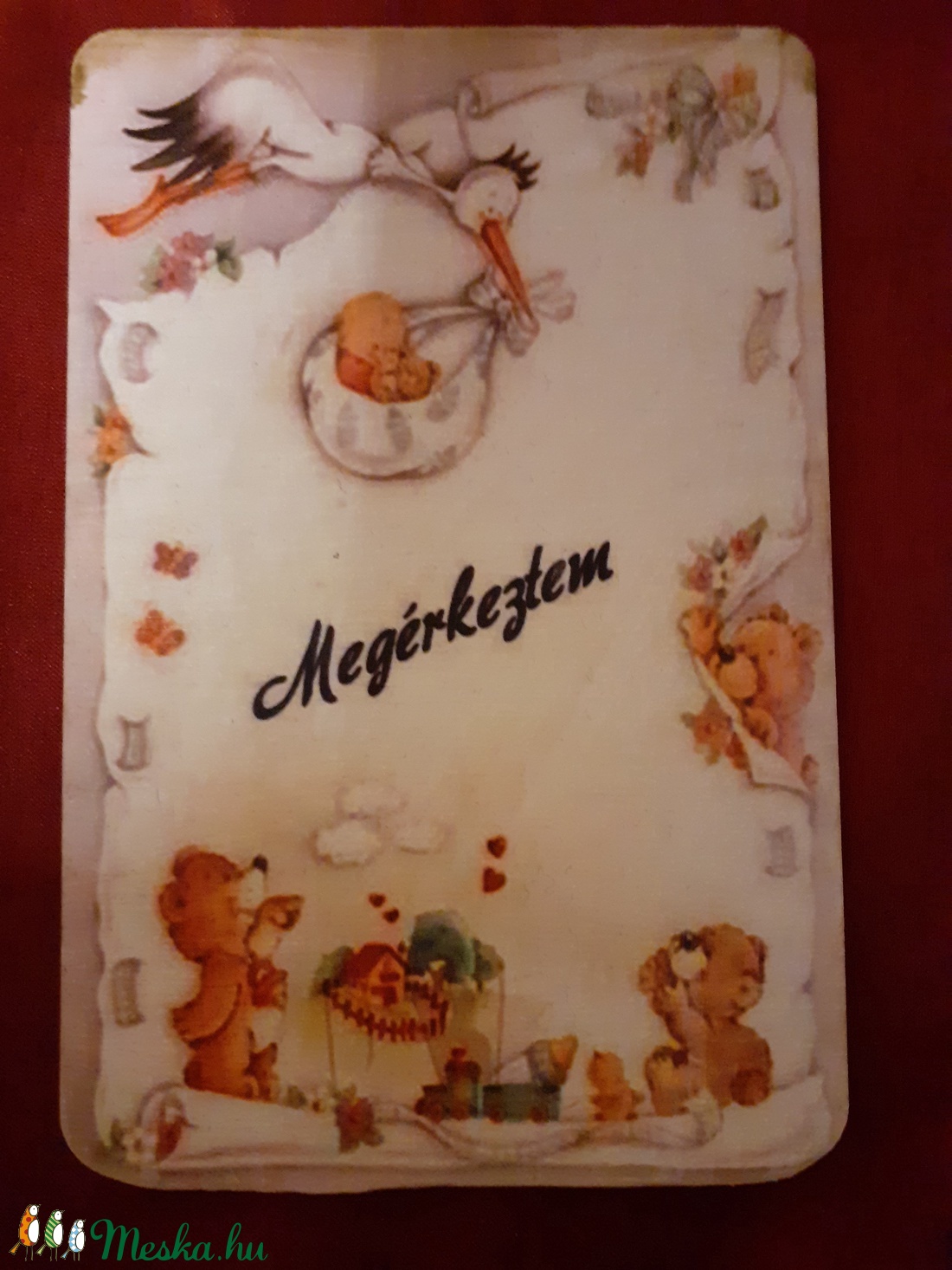 Megérkeztem tábla fából - - Meska.hu Megérkeztem tábla fából - - Meska.hu