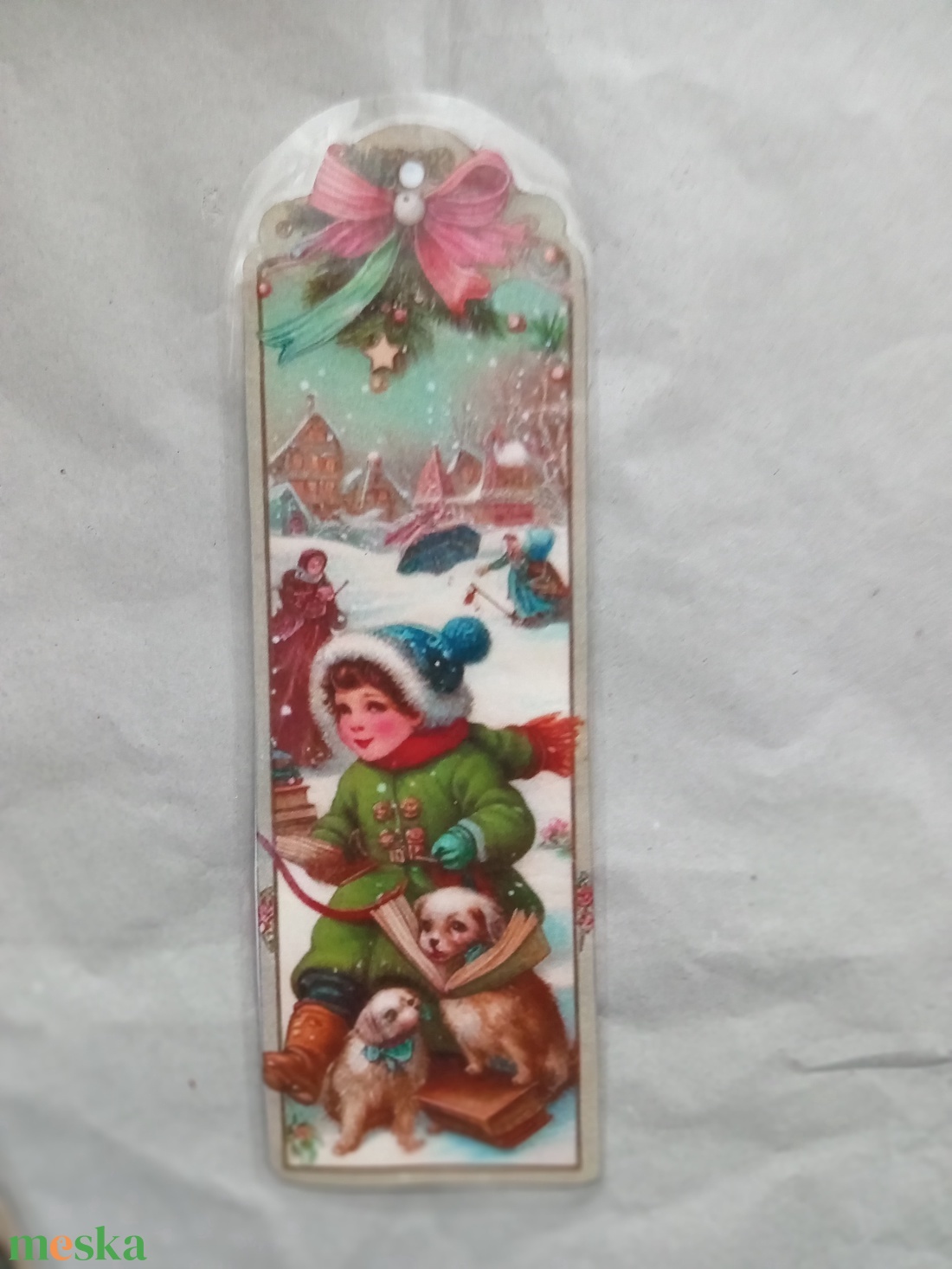 Vintage téli hangulatú laminált könyvjelzők Gyermekek és kutyák varázslatos világa - könyv & zene - könyvjelző - Meska.hu Vintage téli hangulatú laminált könyvjelzők Gyermekek és kutyák varázslatos világa - könyv & zene - könyvjelző - Meska.hu