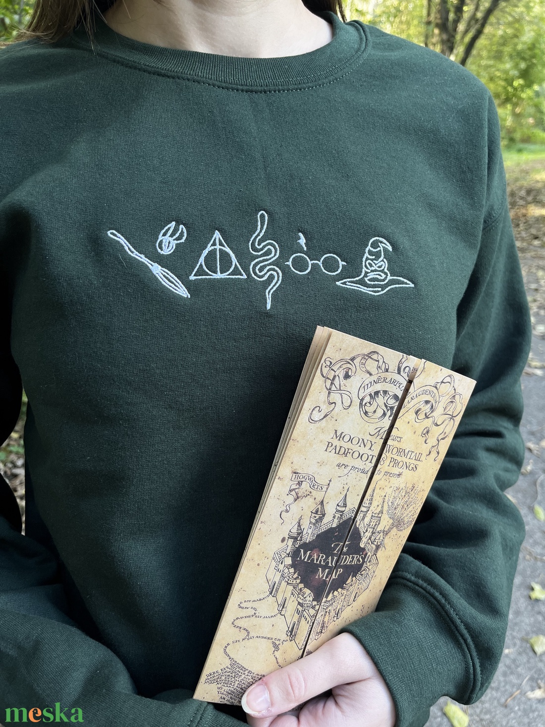 HP line art pulóver - ruha & divat - női ruha - pulóver - Meska.hu