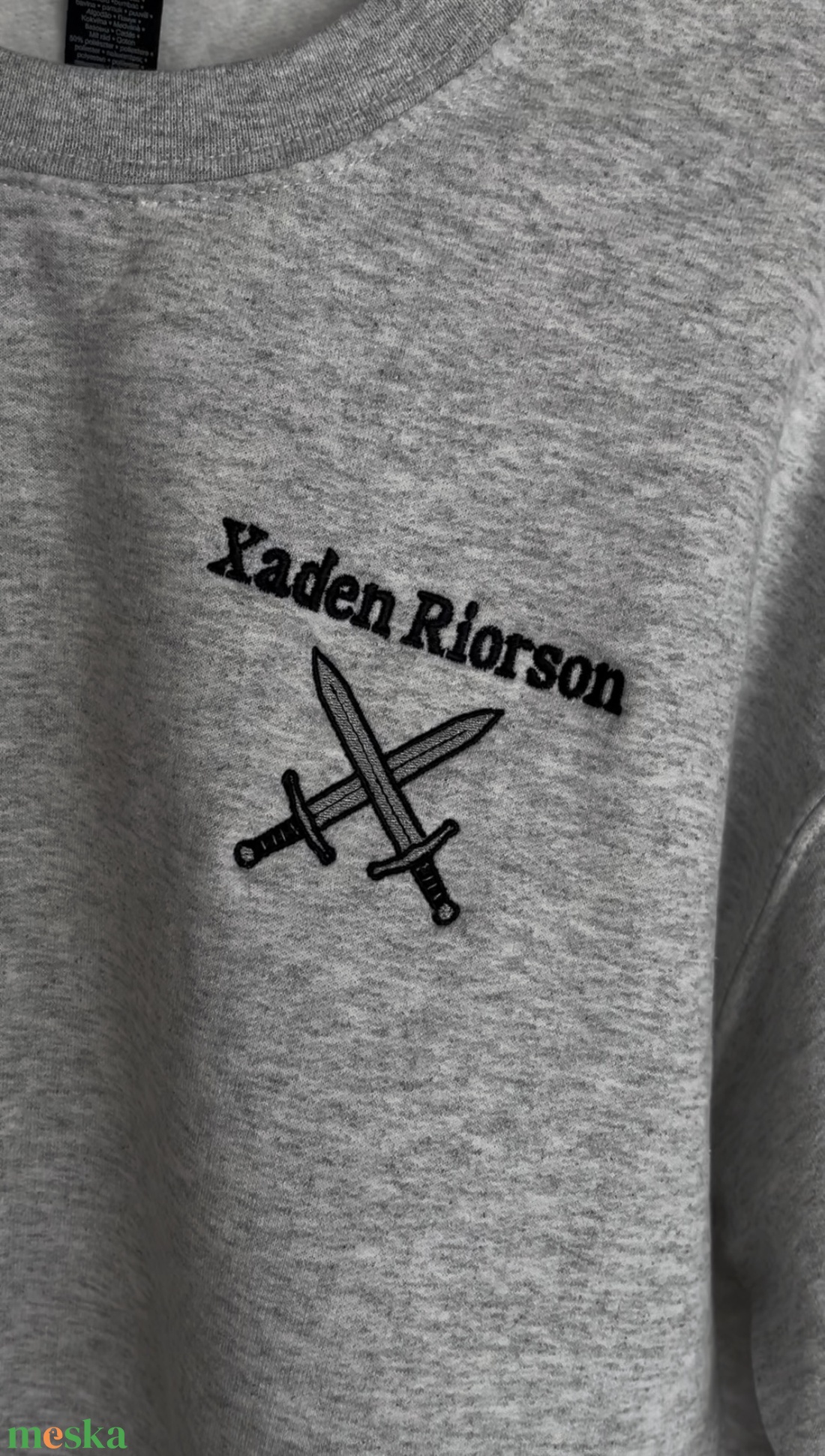 Xaden Riorson kapucni nélküli pulcsi - ruha & divat - női ruha - pulóver - Meska.hu