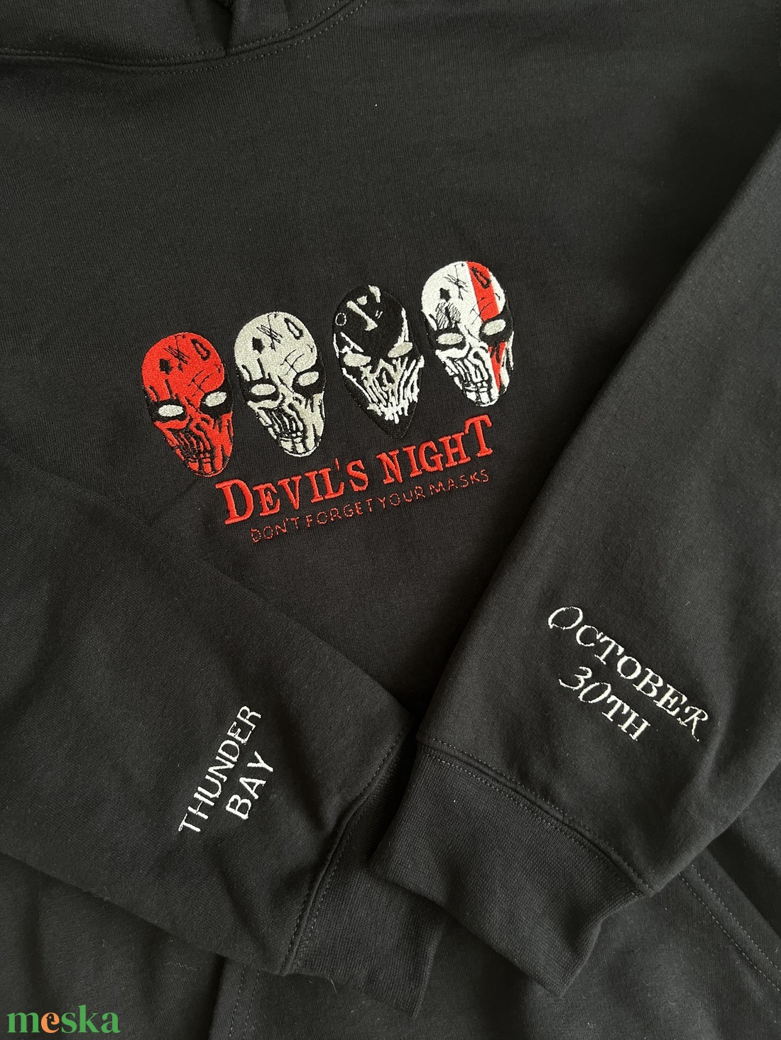 Devil s Night pulóver - ruha & divat - női ruha - pulóver - Meska.hu