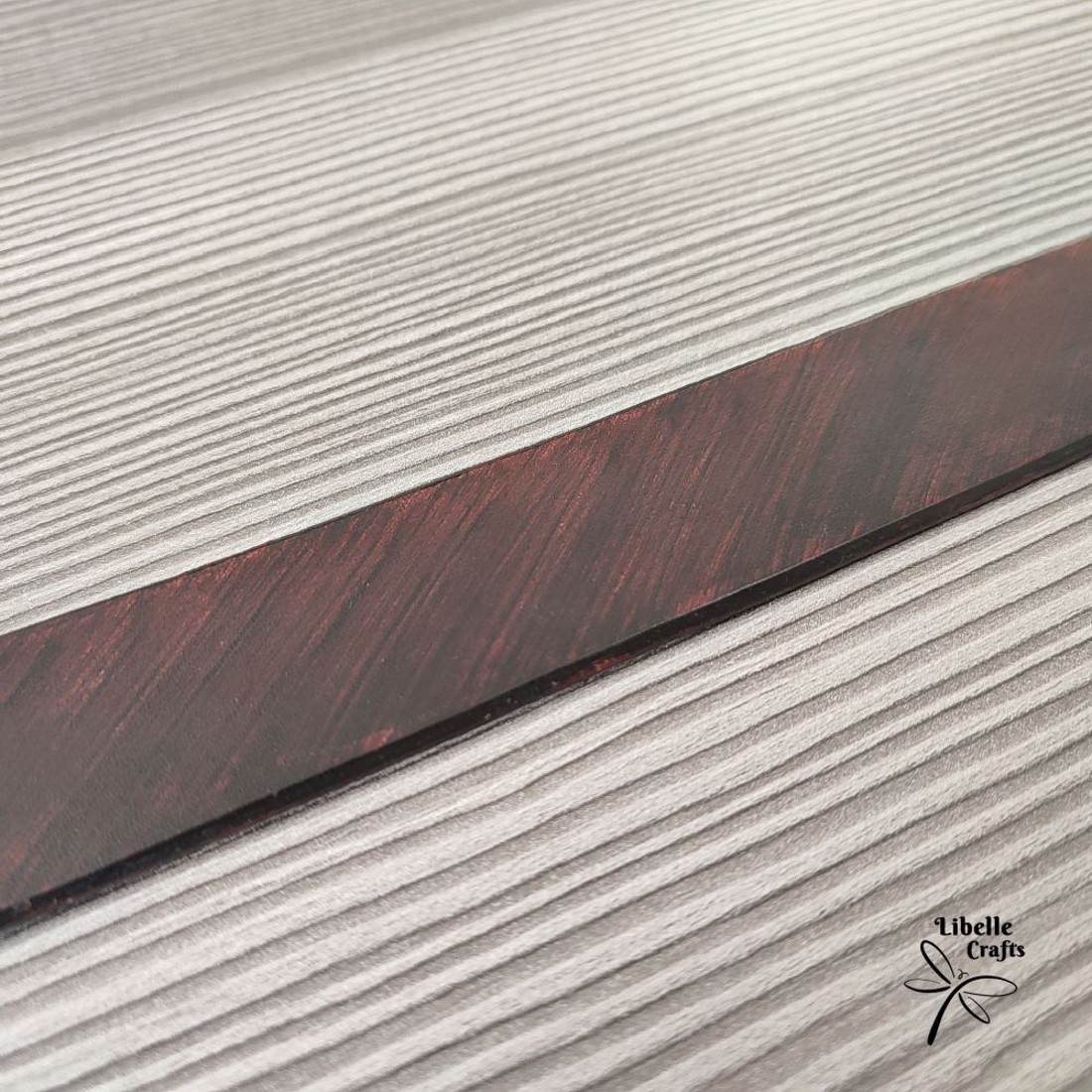 Sötétbarna csíkozott mintájú öv - ruha & divat - öv & övcsat - öv - Meska.hu