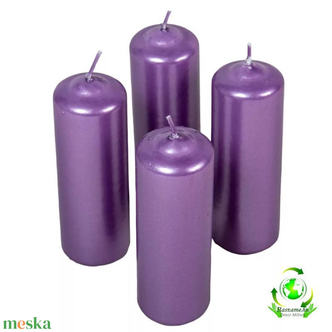 Metál henger gyertya szett 40x120mm - lila - kellékek & szerszámok - dekorációs kellékek - dekorációs gyertya - Meska.hu Metál henger gyertya szett 40x120mm - lila - kellékek & szerszámok - dekorációs kellékek - dekorációs gyertya - Meska.hu