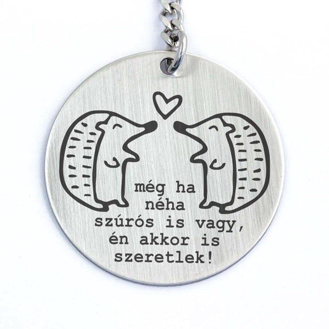 Még ha néha szúrós is vagy acél medálos kulcstartó - táska & tok - kulcstartó & táskadísz - kulcstartó - Meska.hu Még ha néha szúrós is vagy acél medálos kulcstartó - táska & tok - kulcstartó & táskadísz - kulcstartó - Meska.hu